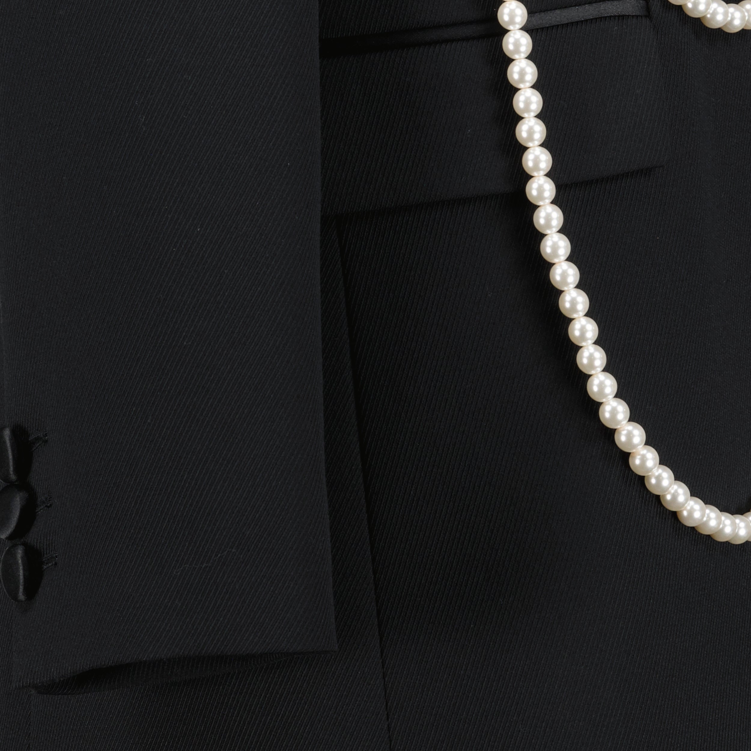 Blazer with Pearls