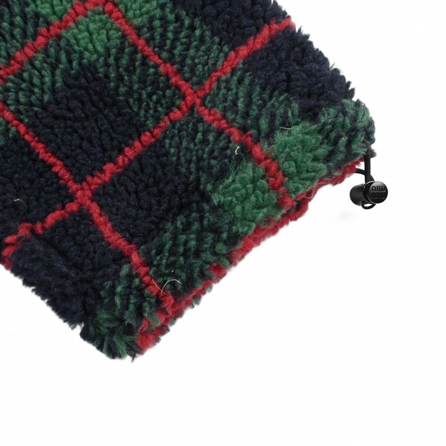 Plaid Fleece Zip-Up Jacket