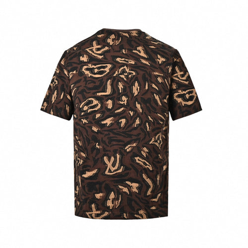 Abstract Monogram Jacquard T-Shirt