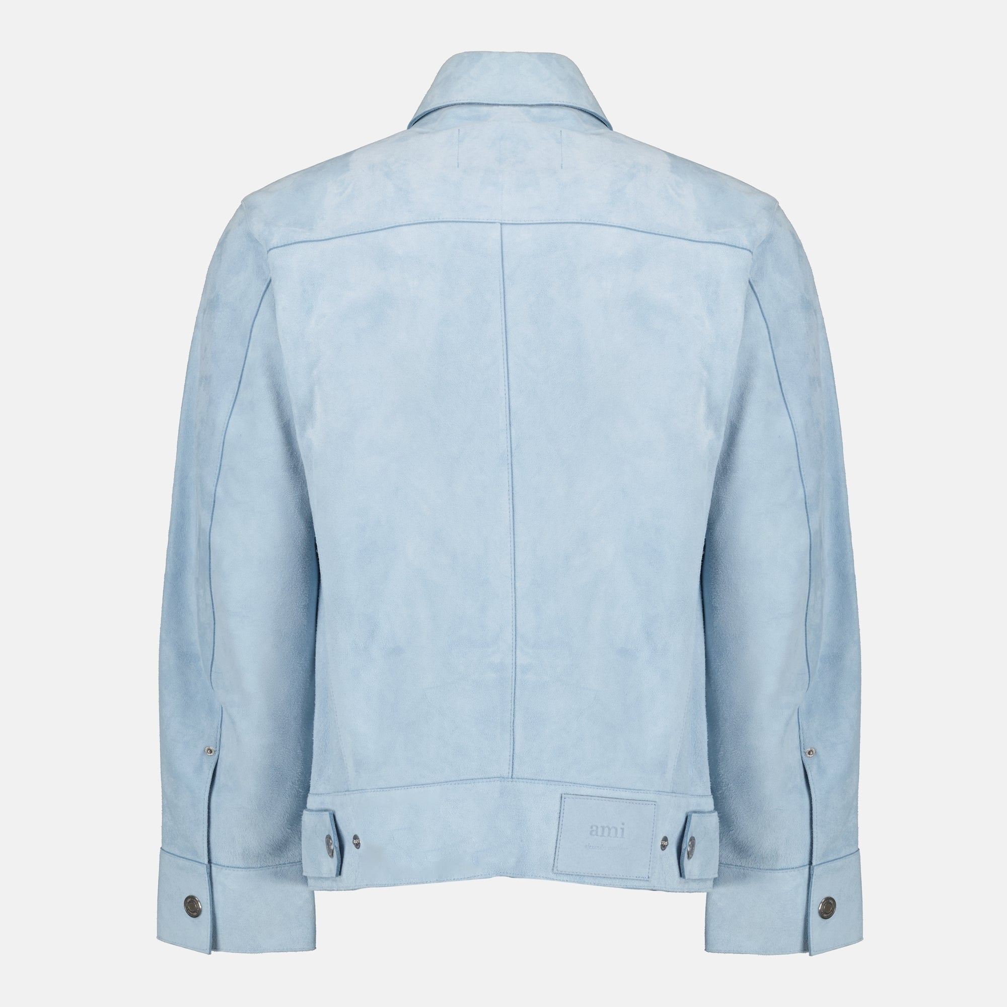 Blue Leather Jacket