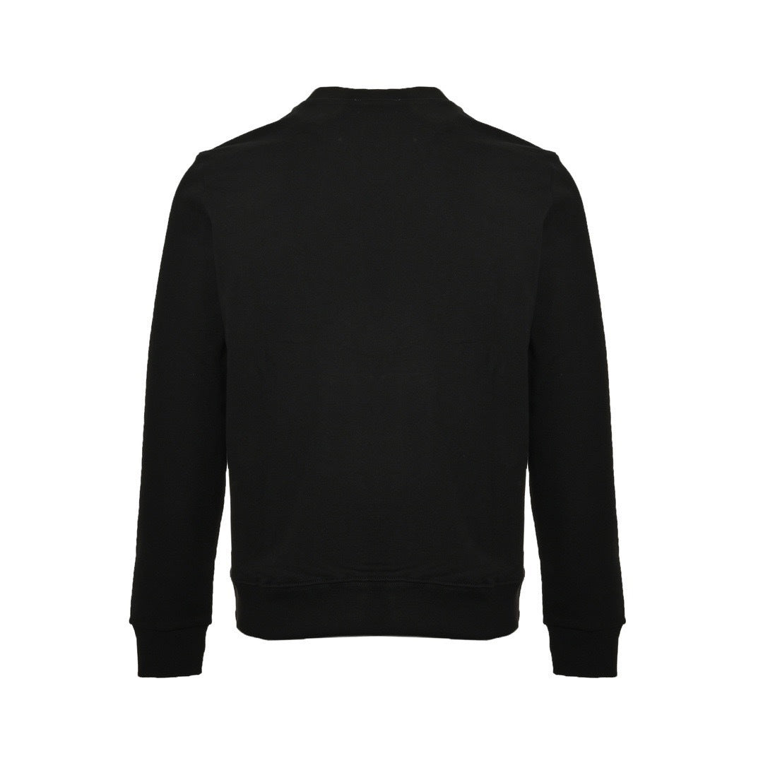 Embroidered Horse Logo Crew Neck Sweatshirt