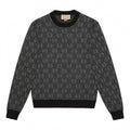 GG Jacquard Knit Crewneck Sweater
