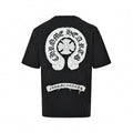 Frayed Appliqué Horseshoe T-Shirt | Black