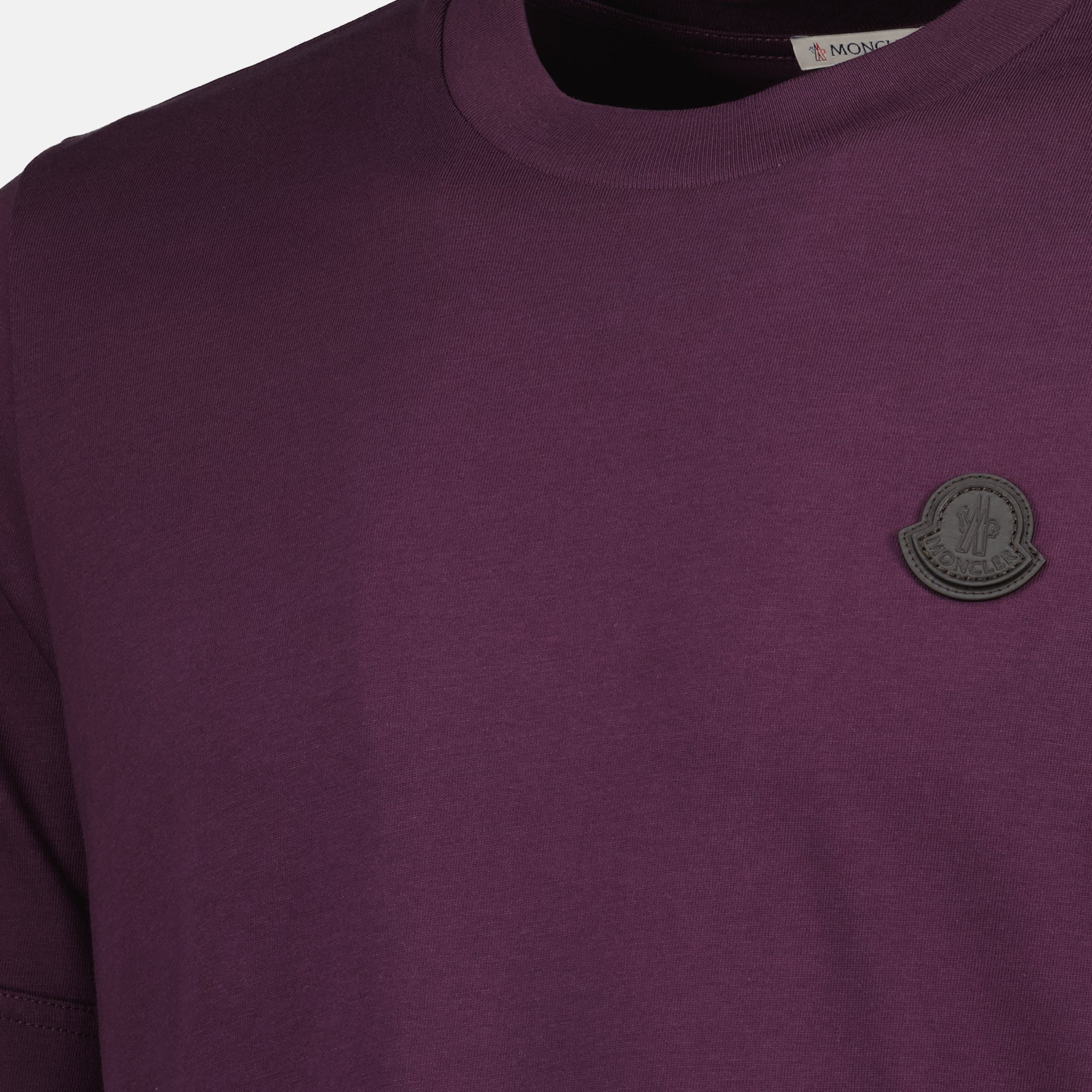 Leather Logo T-Shirt