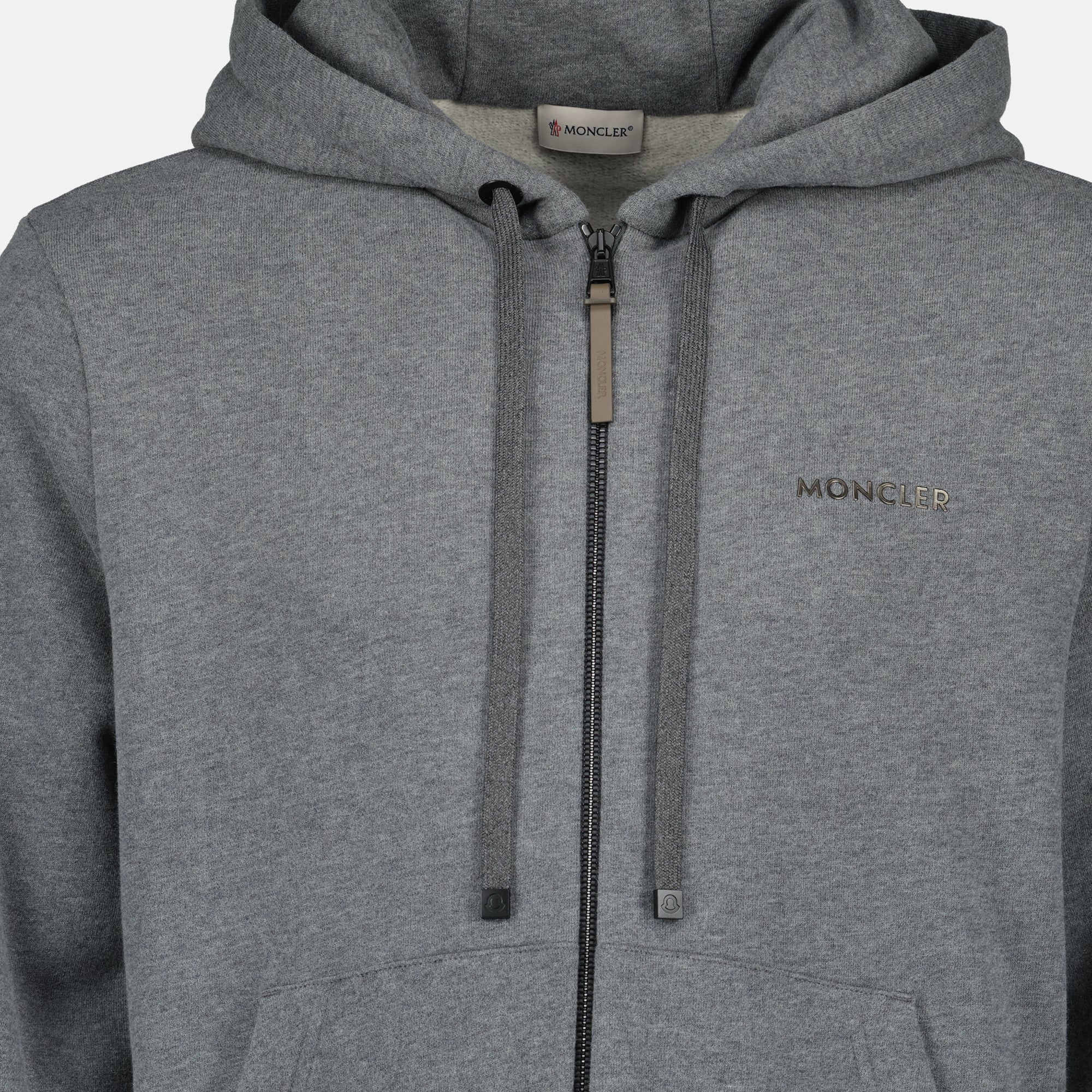 Gray Zipped Sweatshirt