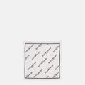 Mini silk square Shadow white