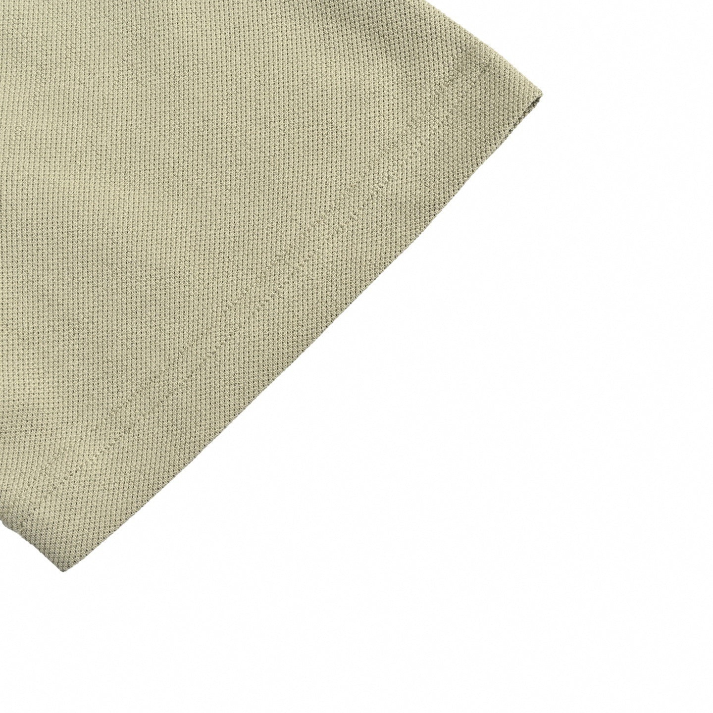 Check Collar Piqué Polo | Sage Green
