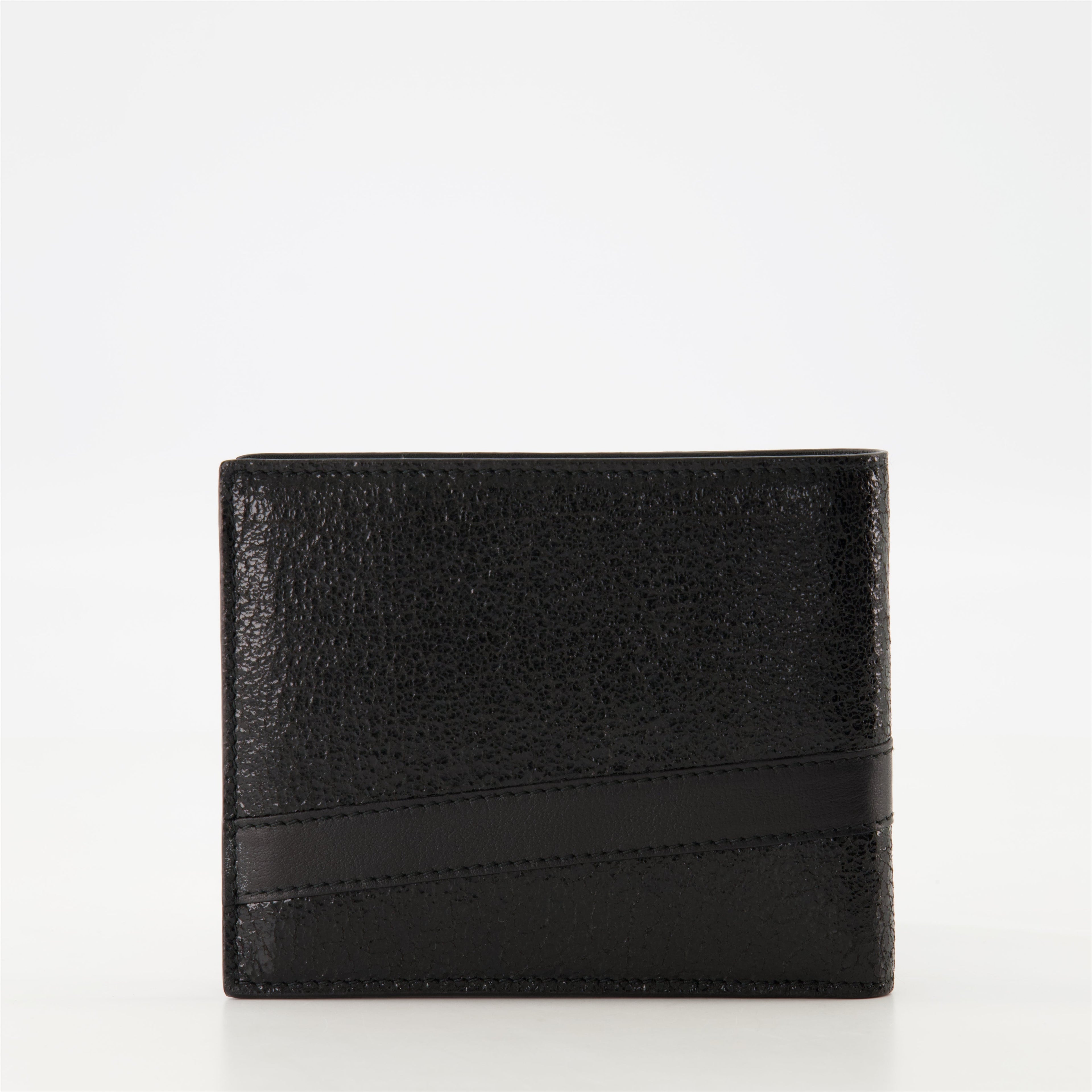 Textured Leather Wallet