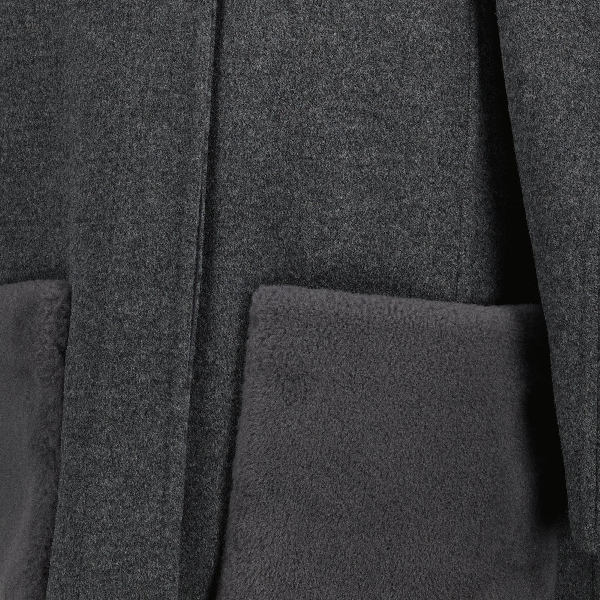 FF Wool Coat in Gray