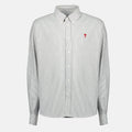 White Striped Ami de Coeur Shirt