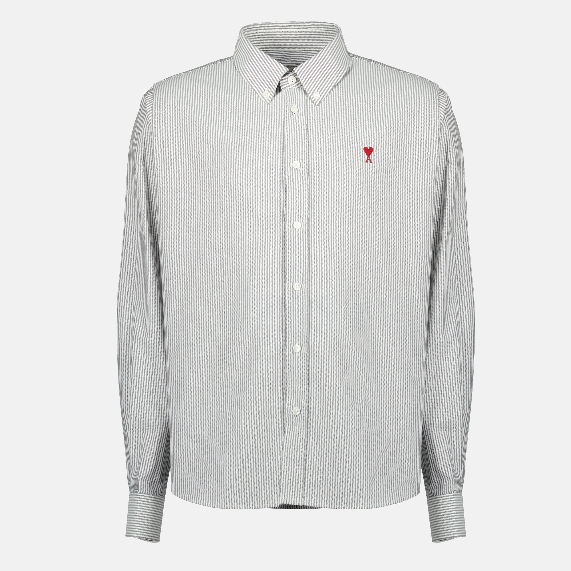 White Striped Ami de Coeur Shirt