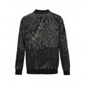 Pixelated Damier Gradient Crewneck