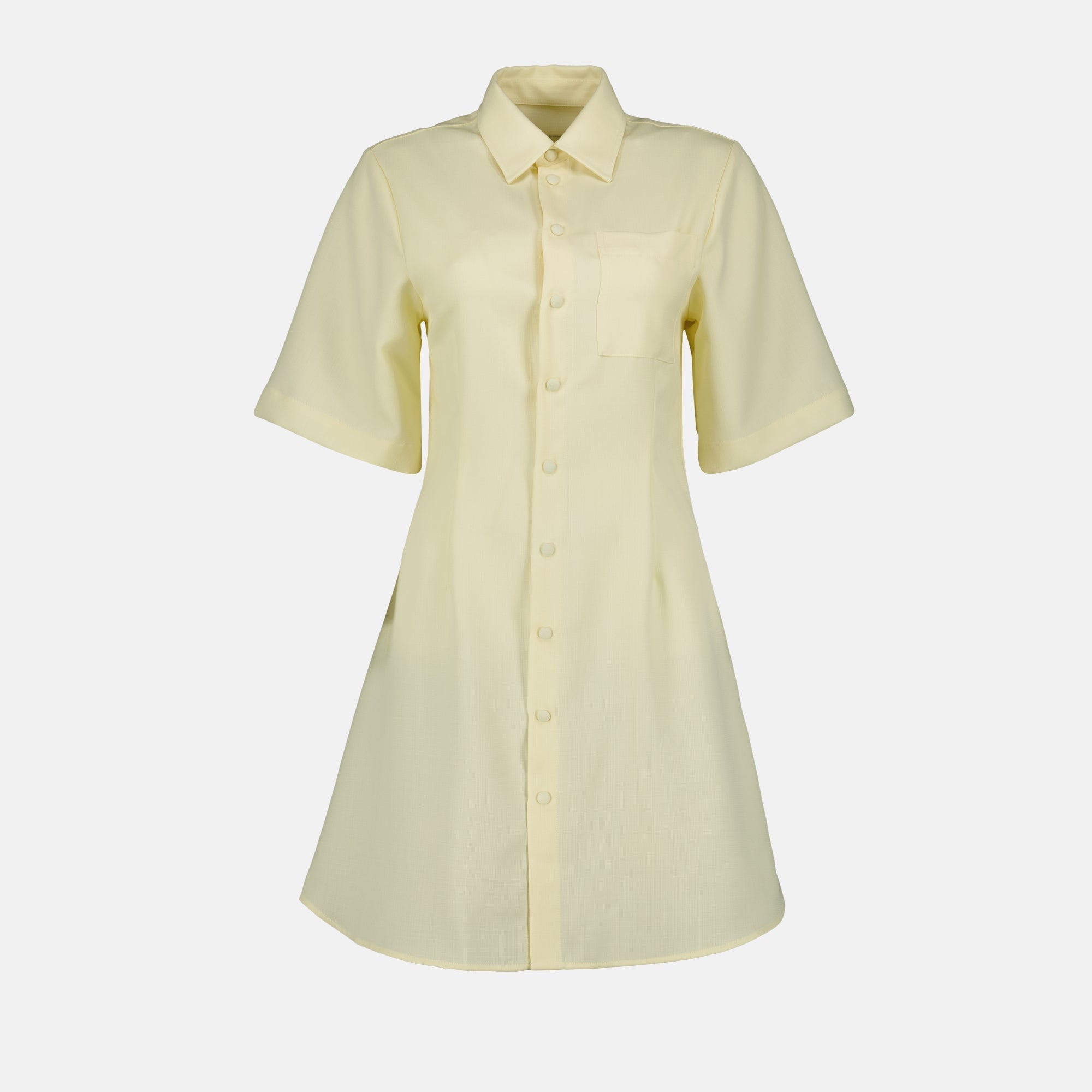 Wool Shirt Dress