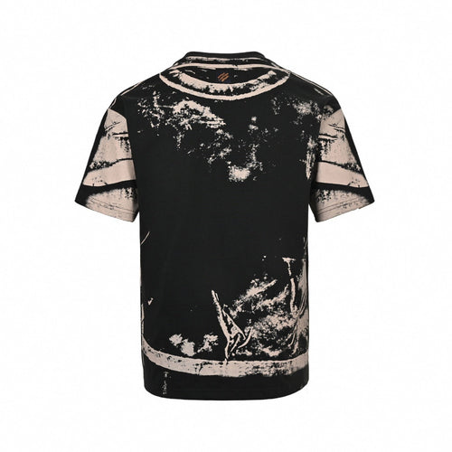 "Bleached" Vuitton Logo T-Shirt