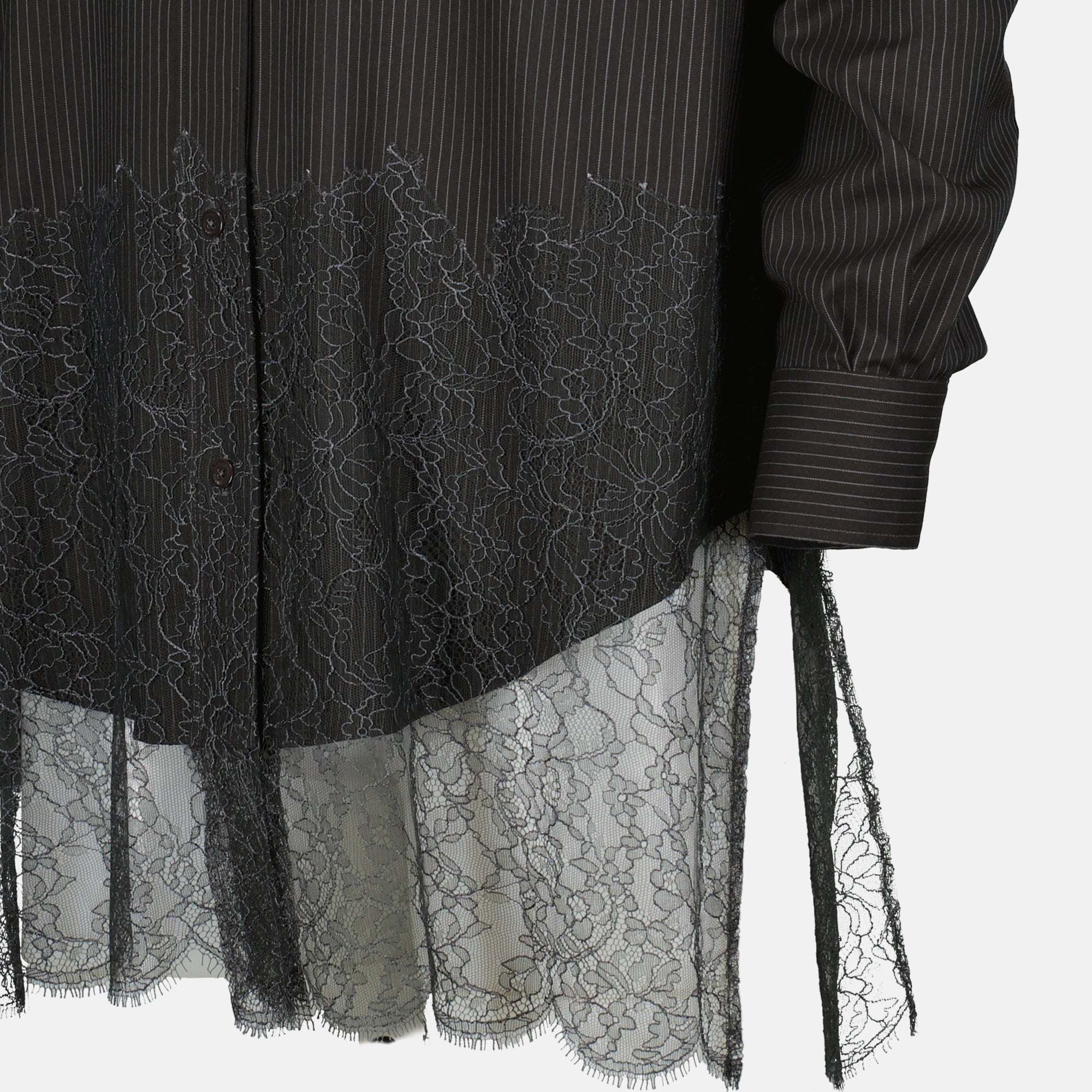 Wool and Lace Shirt