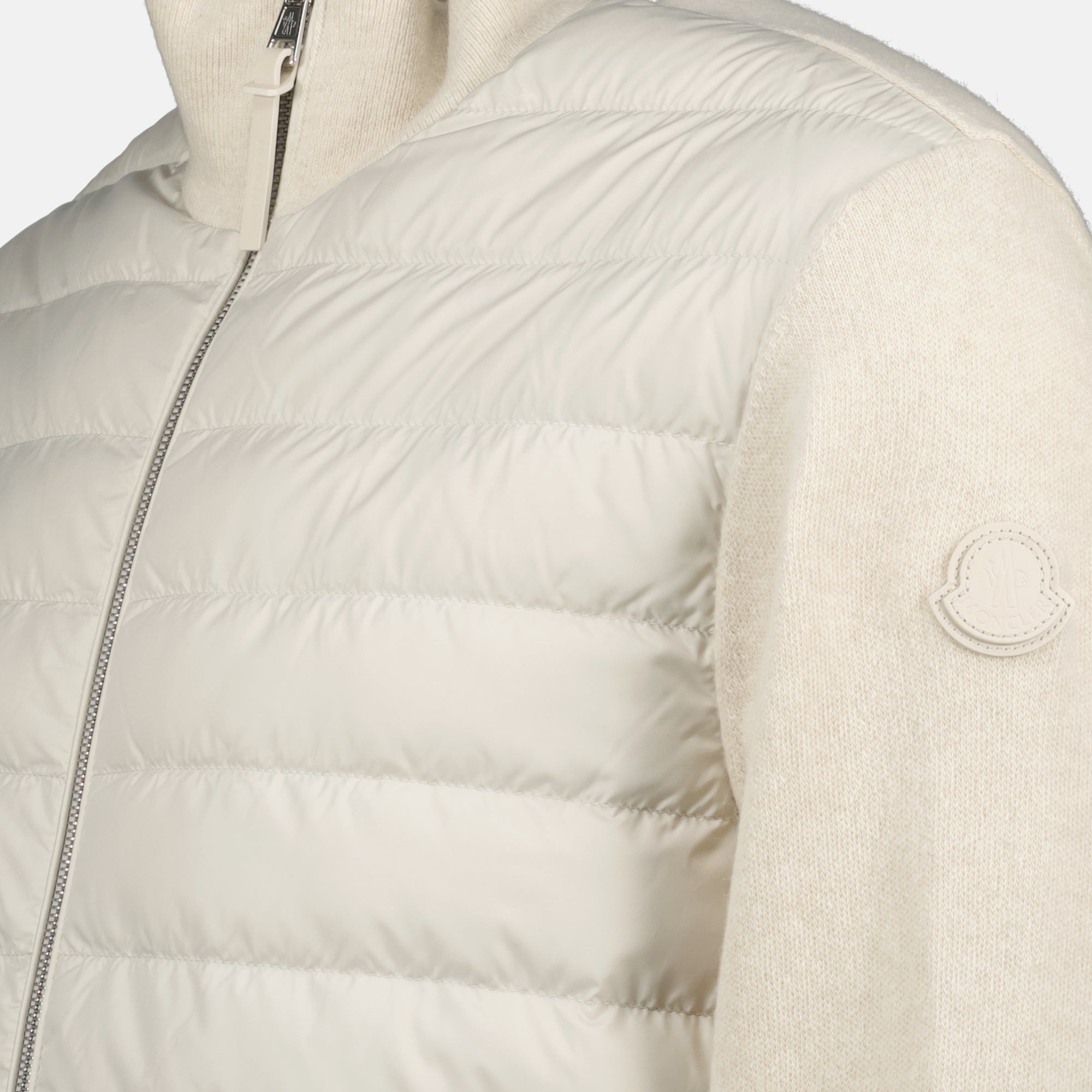 Two-material Cardigan