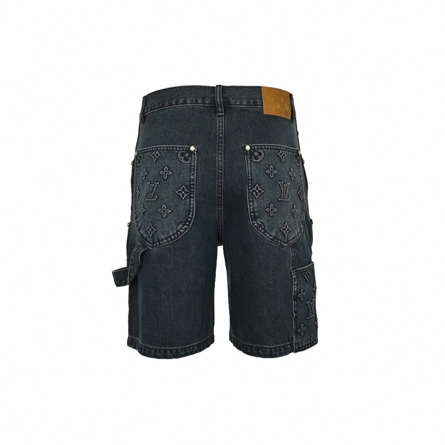 Monogram Embossed Carpenter Shorts