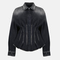 Black Denim Shirt