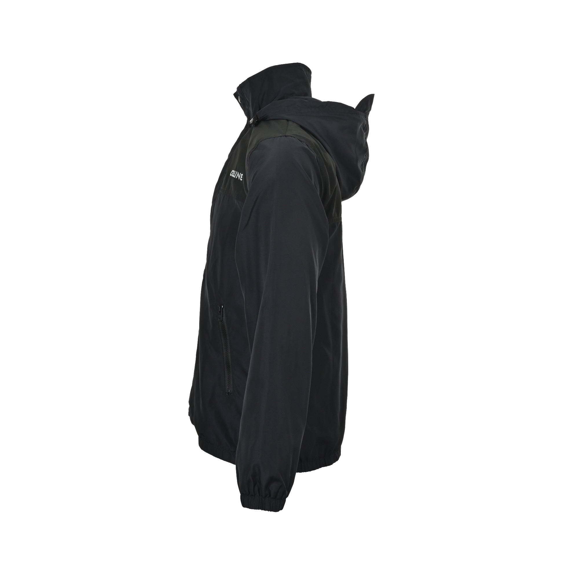 Embroidered Label Trench Jacket