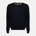 Check Wool Sweater