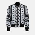 Reversible bomber jacket