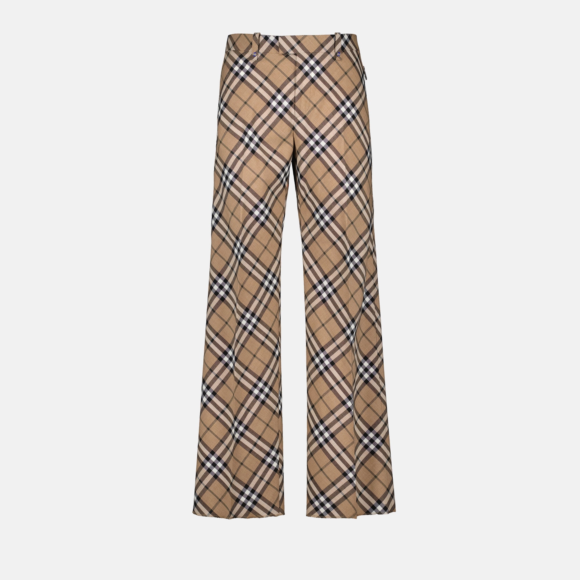 Checked Pants