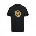 Medusa Crystal & Embroidered T-Shirt