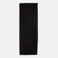 Black Silk and Wool Scarf