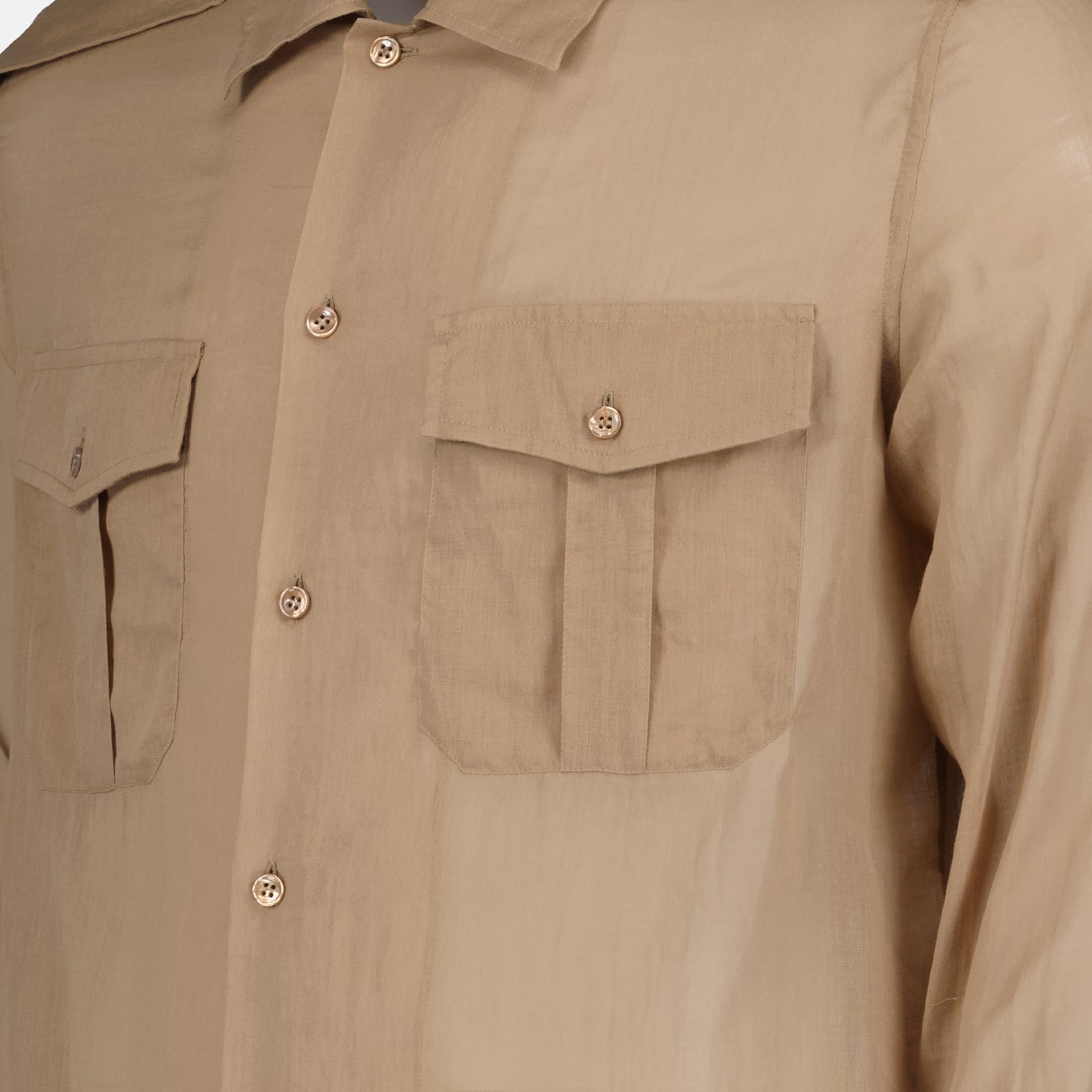 Cotton voile shirt