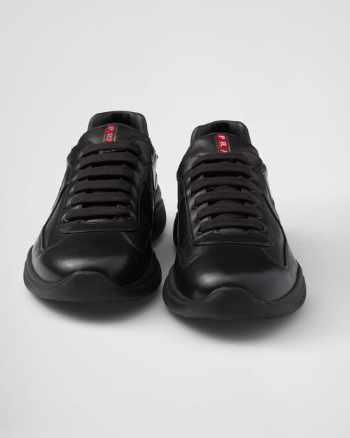 America's Cup Leather Sneakers | Black