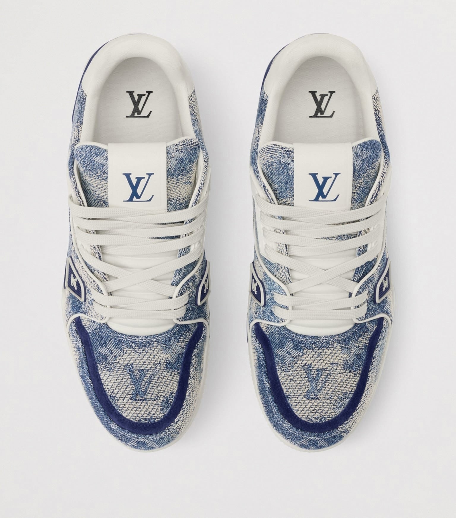 Denim LV Low-Top Sneakers