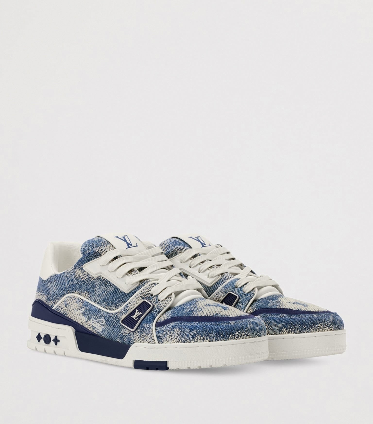 Denim LV Low-Top Sneakers