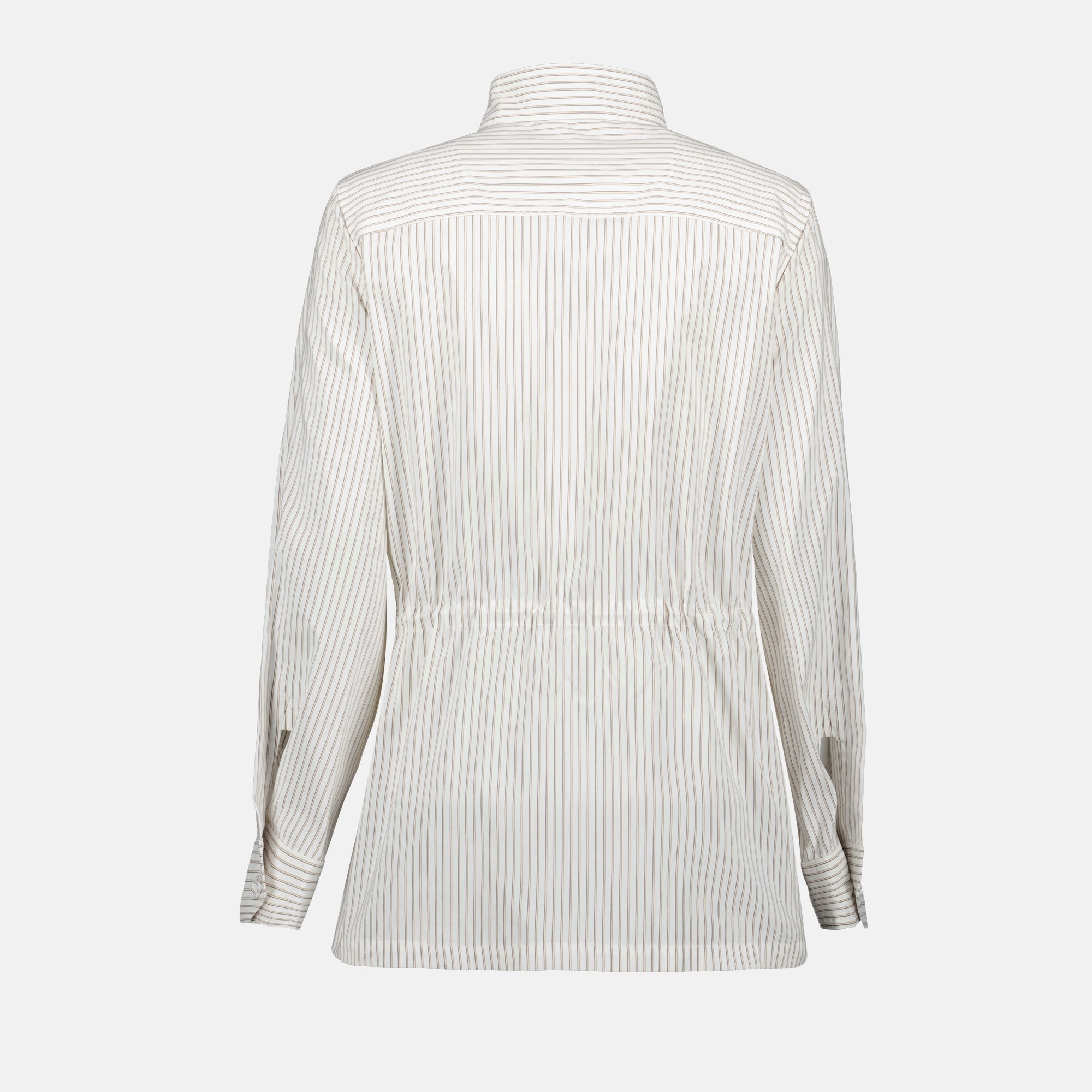 Fitted Striped Jacket
