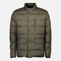 Reversible Khaki Ouille Down Jacket