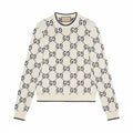 Cotton Wool Picot Trim Sweater