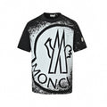 Distressed Splatter Logo T-Shirt | Black