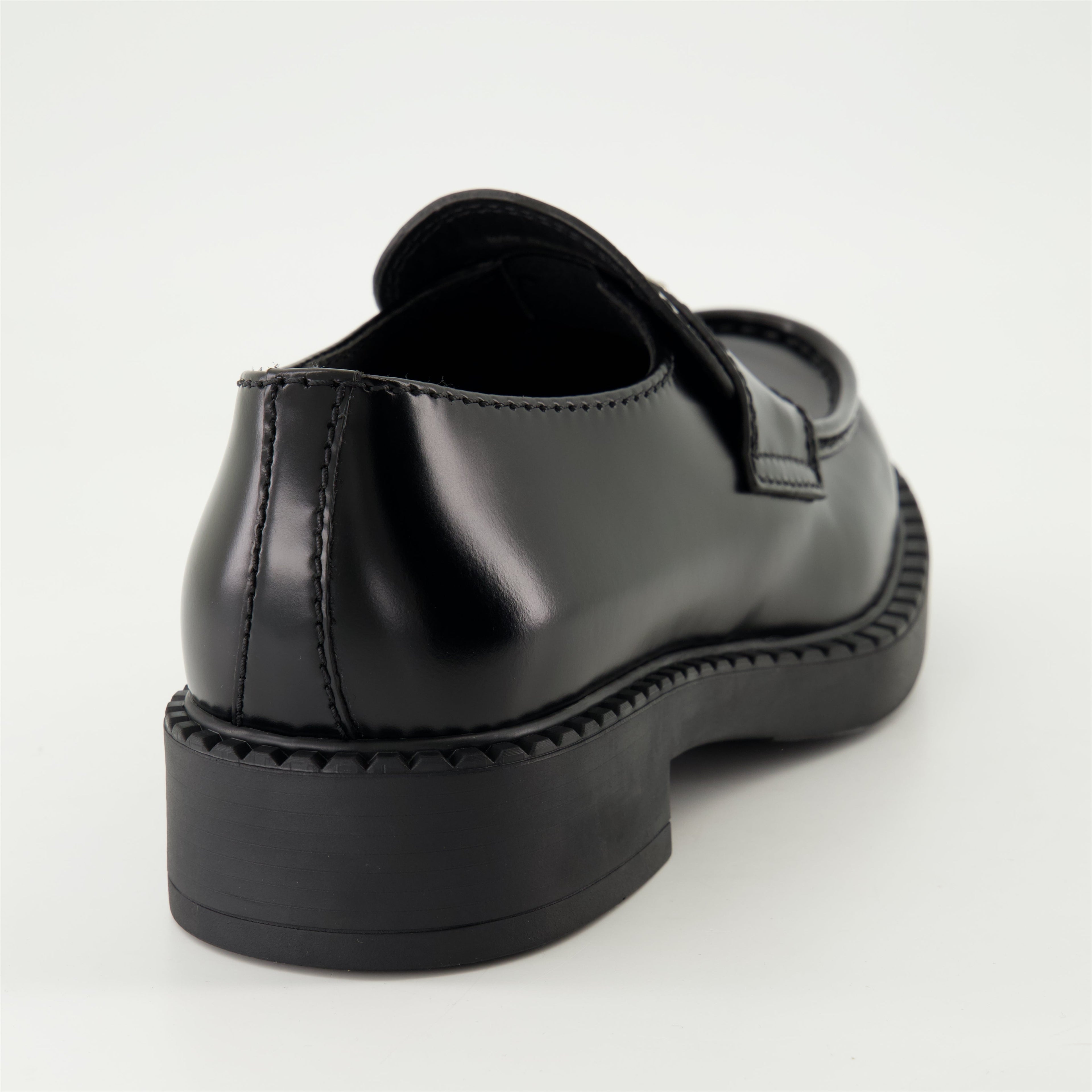 Chocolate Leather Loafers