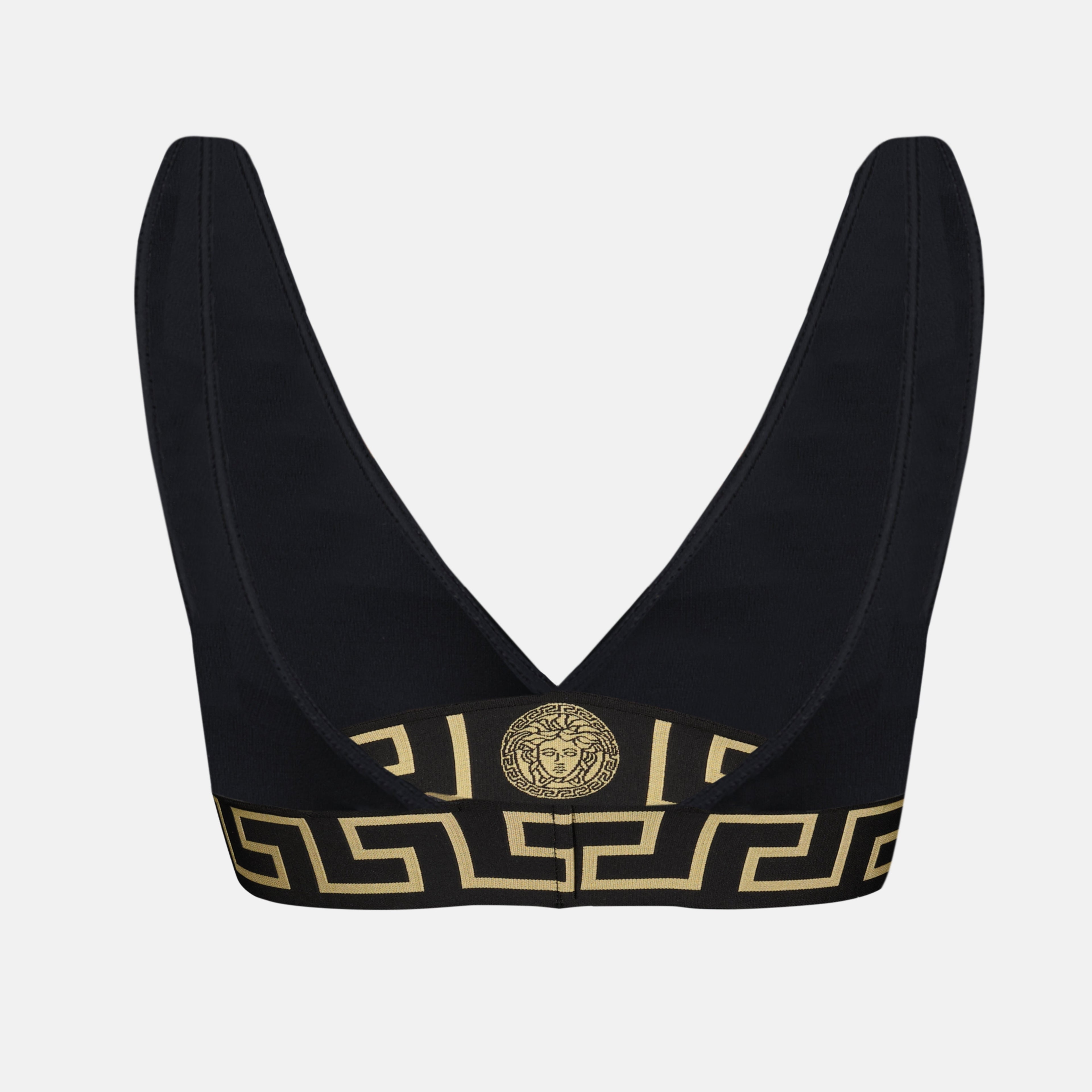 Greca Border Bikini Top