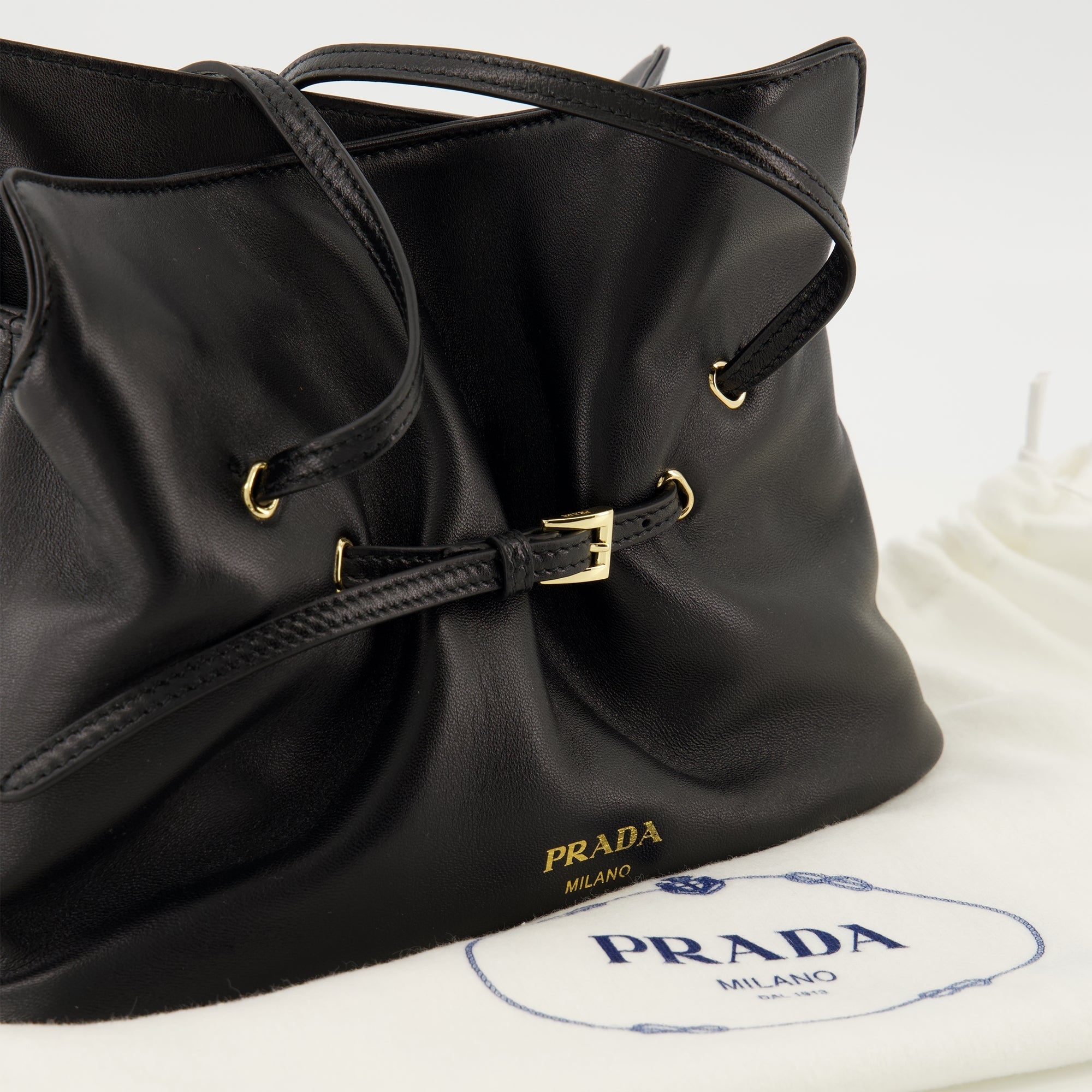 Small Dada Black Leather Bag