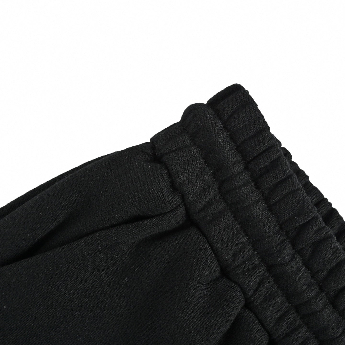 Enamel Triangle Logo Nylon Shorts | Black