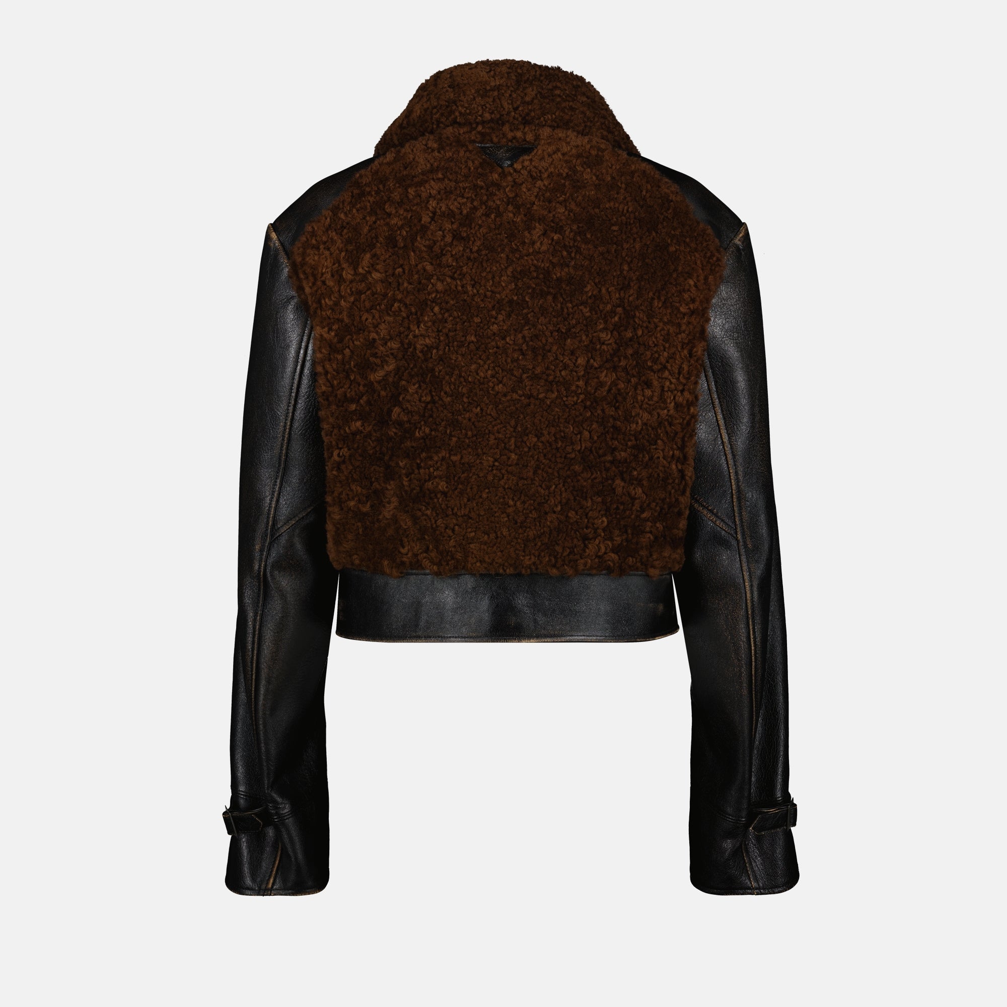Leather and Wool Jacket