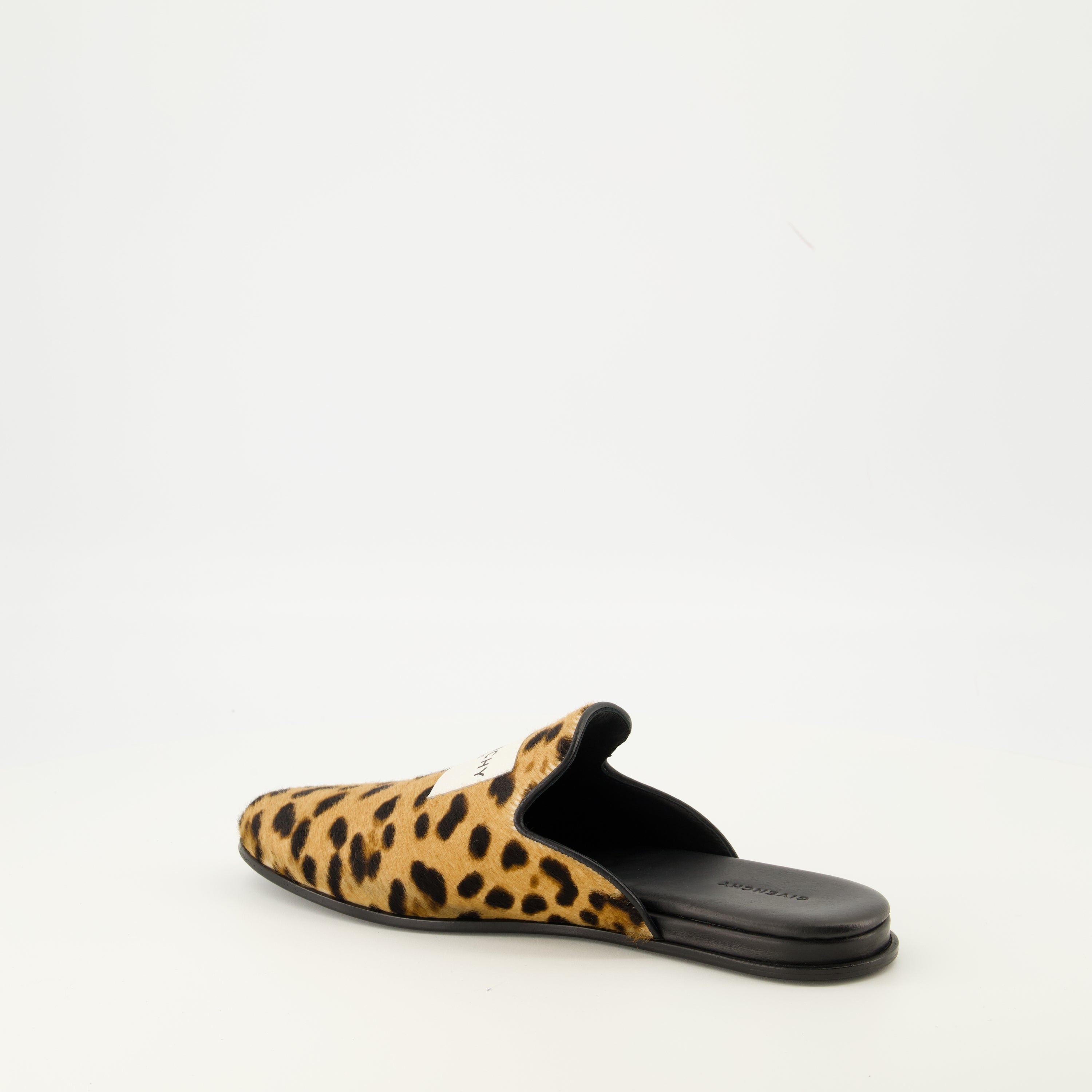 Label Flat Mules