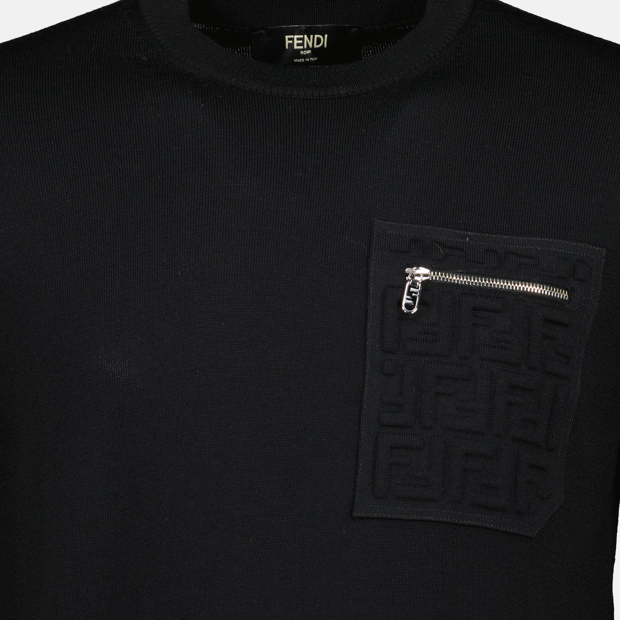 Black Wool Sweater