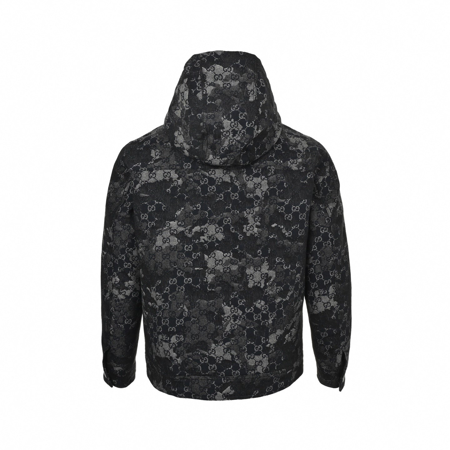 GG Camouflage Jacket | Black & Grey
