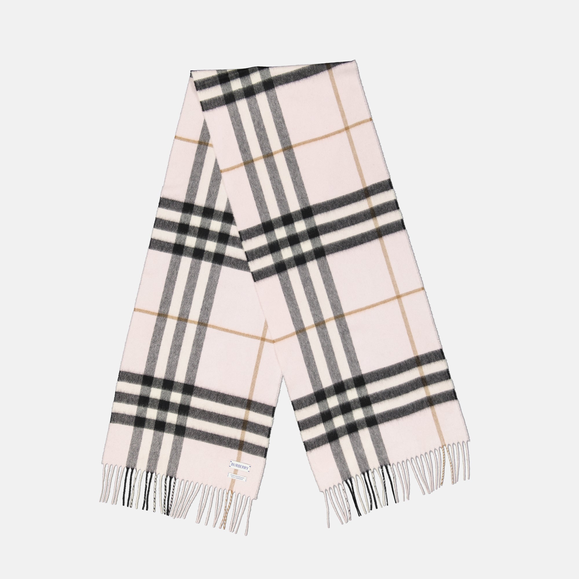 Check Plaid Scarf
