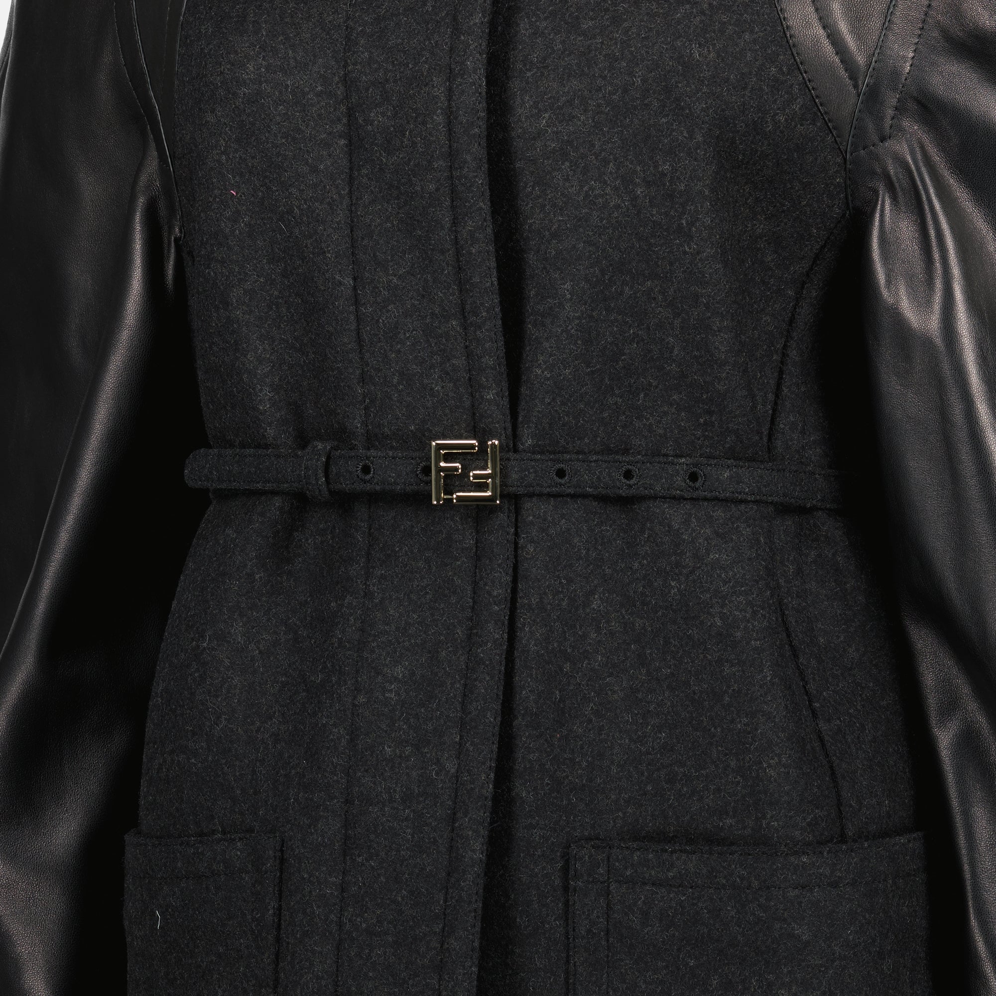 Wool and Leather Jacket
