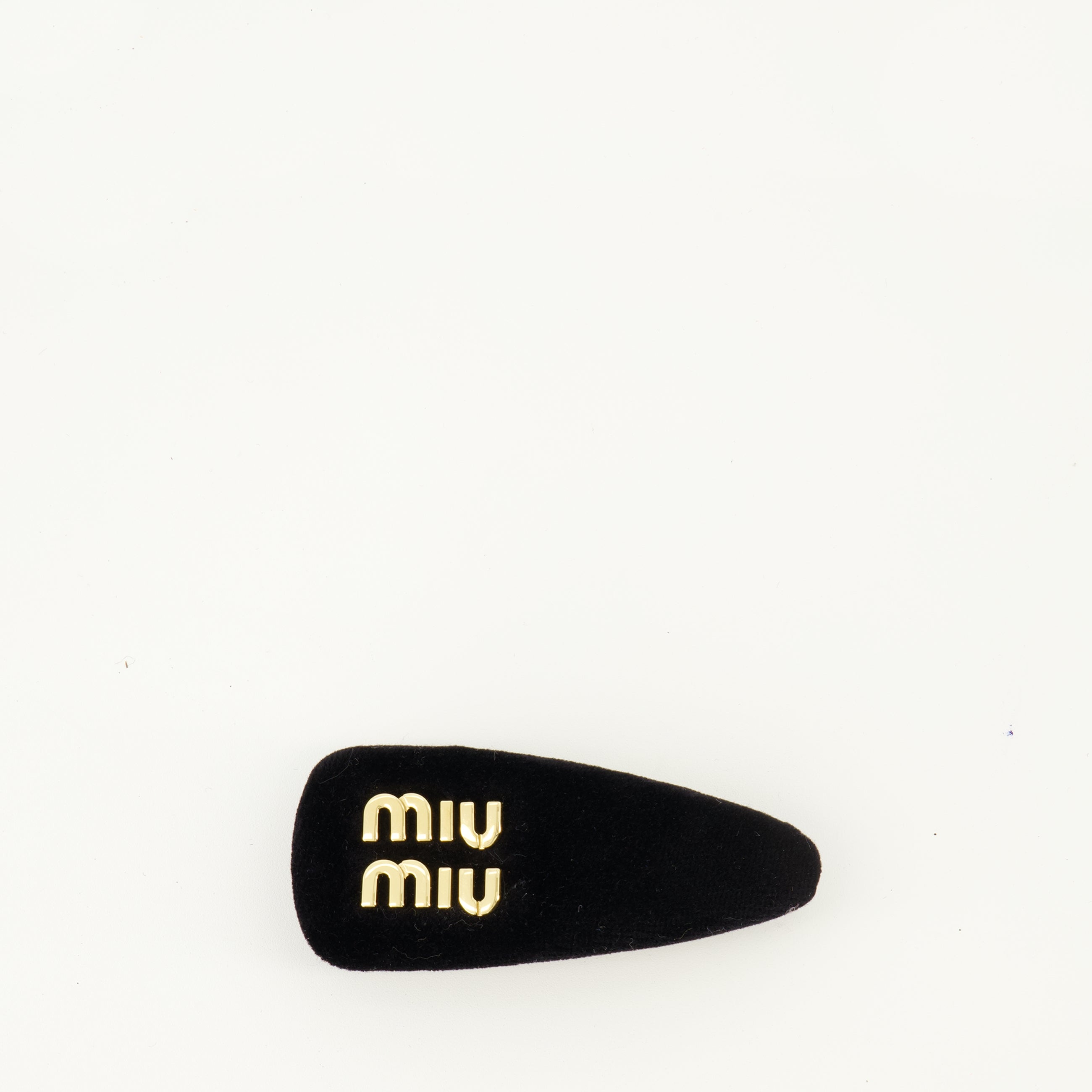 Black Velvet Hair Clip