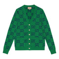 GG Jacquard Knit Cardigan