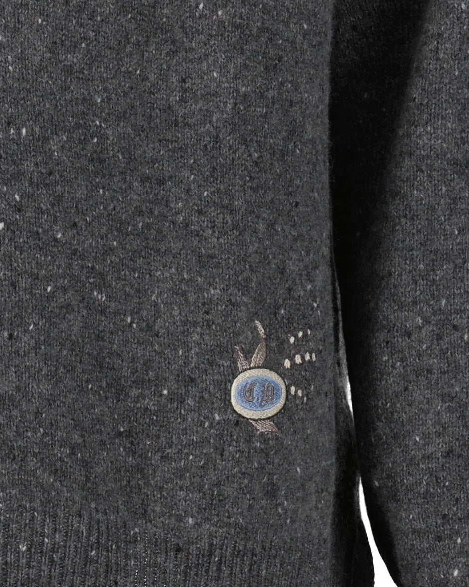 Cashmere polo shirt
