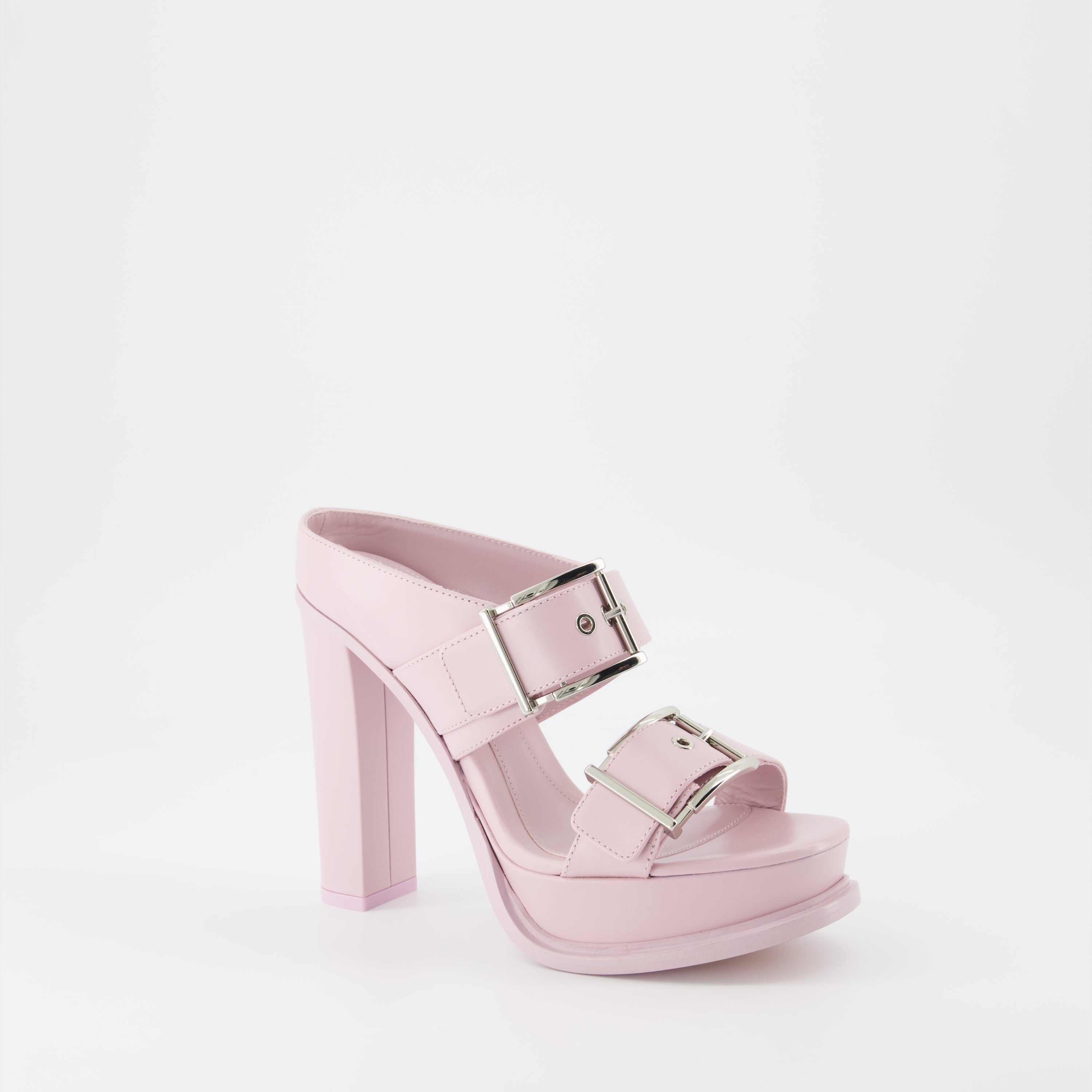 Buckle and Platform Sandals